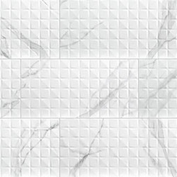 MSI Dymo Statuary Chex White Glossy NDYMSTACHEWHI1224G-N